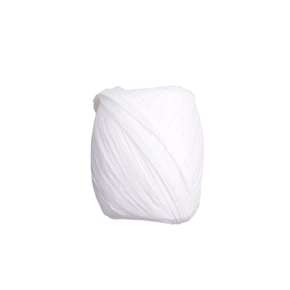 Paper Raffia - White - 50 Metres