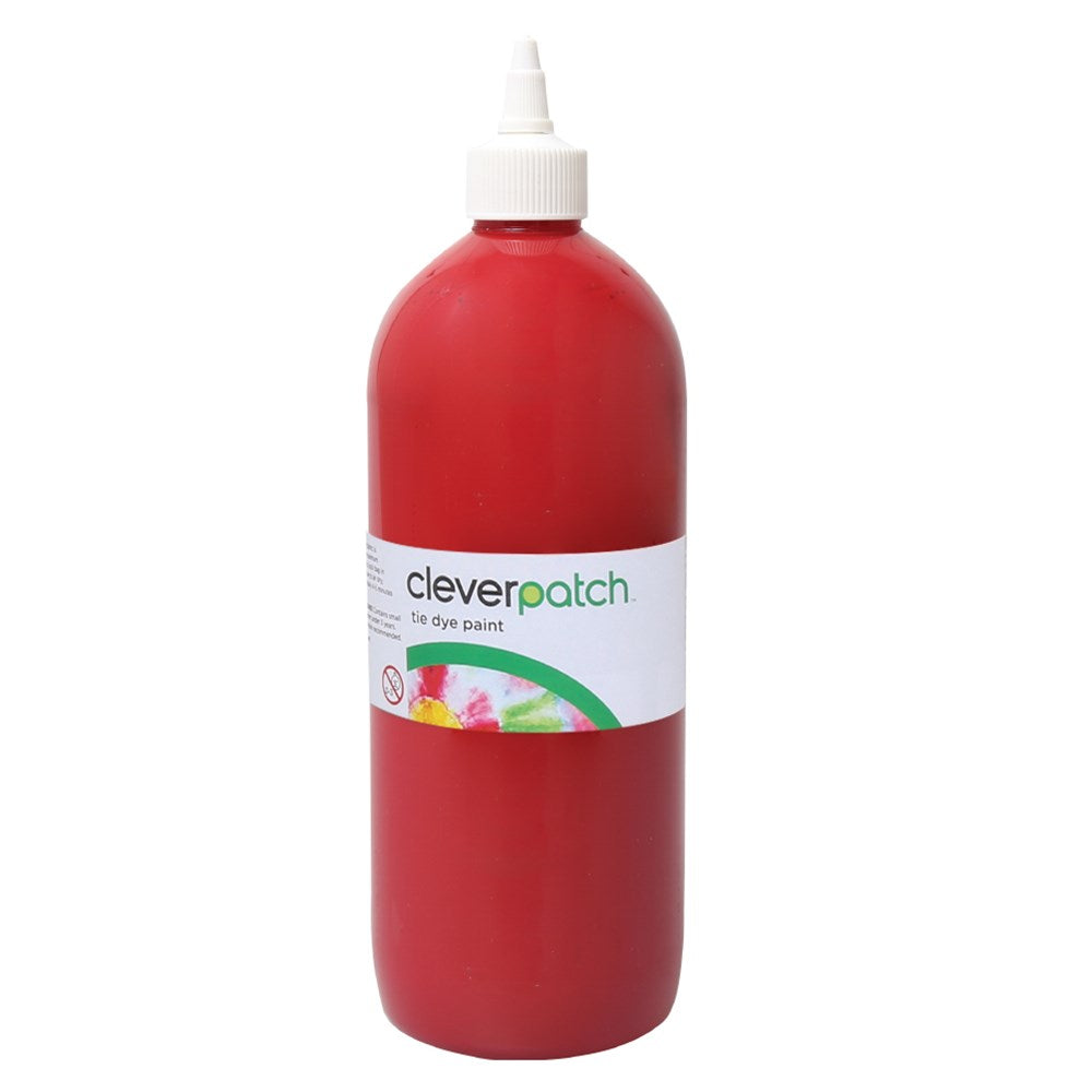 CleverPatch Tie Dye Paint - Mid Red - 1L