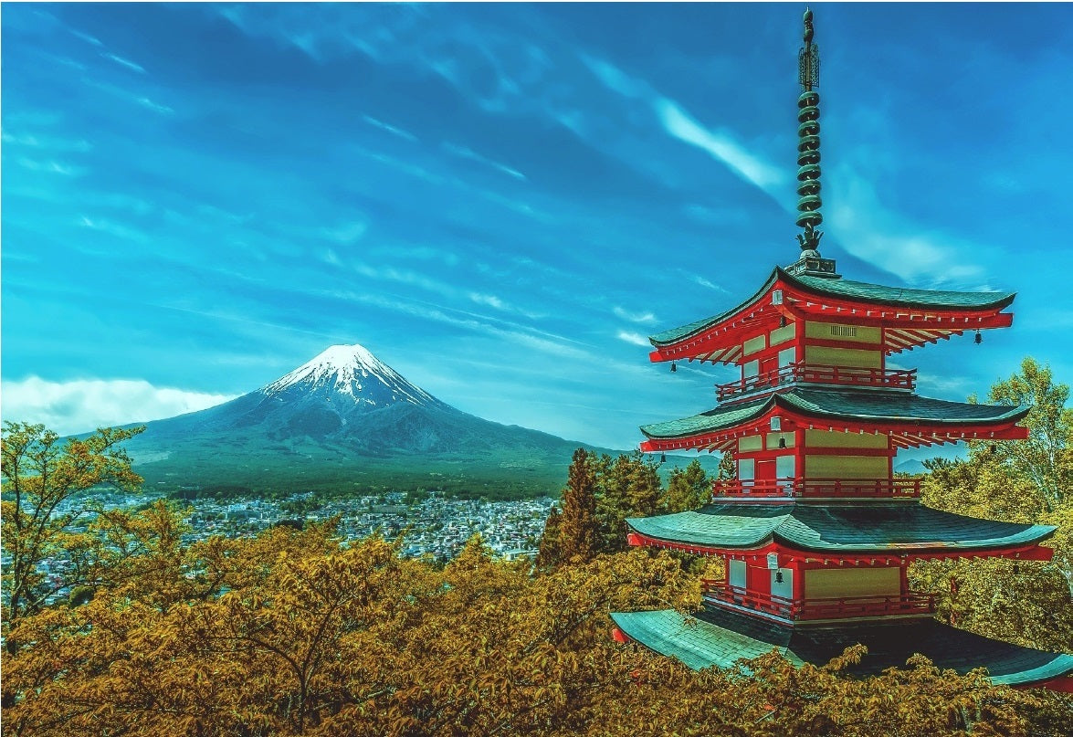 Wooden Puzzle - Mount Fuji - 24 Pieces