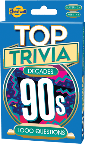 Top Trivia Cards - 1990s - Pack of 50