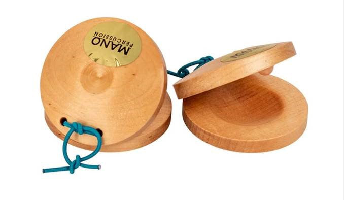 Wooden Castanets - Pack of 2