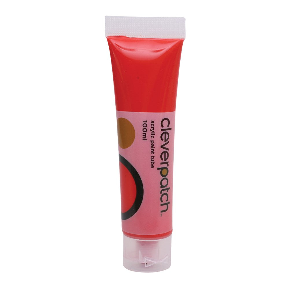 CleverPatch Acrylic Paint Tube - Red - 100ml