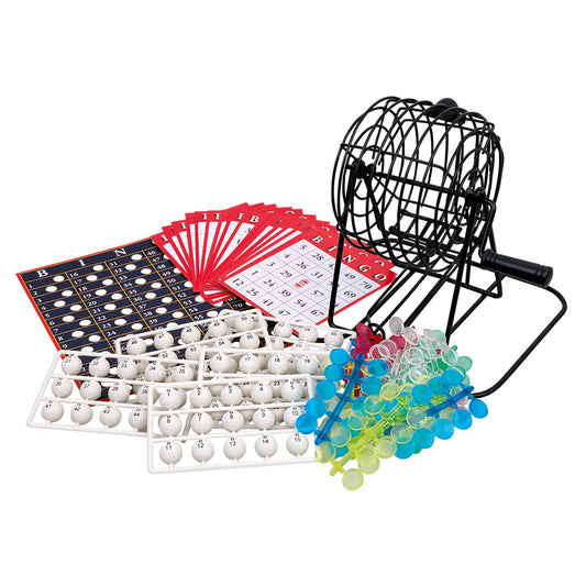 Bingo Game Set with Cage - Numbers 1 to 75