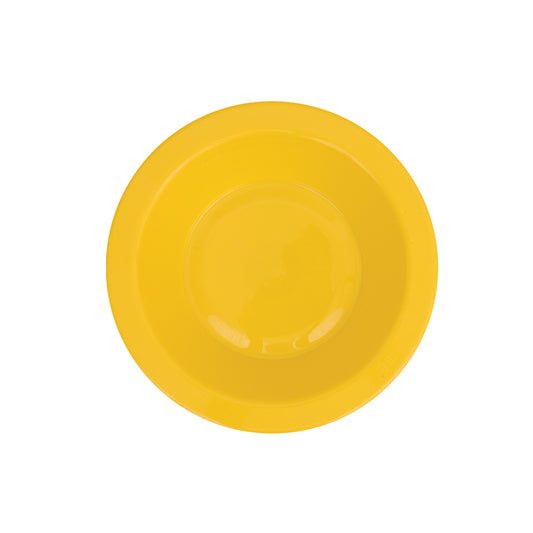 Reusable Plastic Bowls - Yellow - Pack of 20