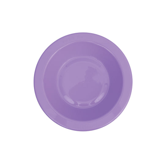 Reusable Plastic Bowls - Purple - Pack of 20