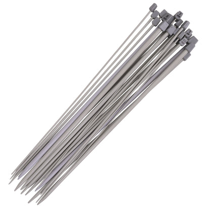 Knitting Needles - Aluminium - Pack of 11 Pairs