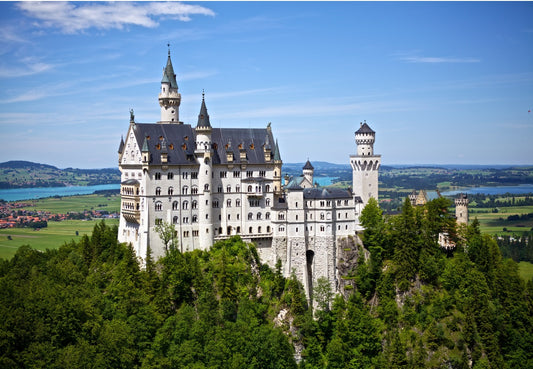 Wooden Puzzle - Neuschwanstein Castle - 12 Pieces