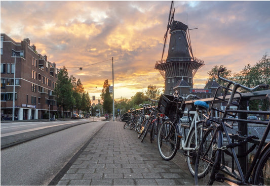 Wooden Puzzle - Amsterdam - 12 Pieces