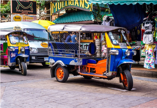 Wooden Puzzle - Thai Tuk Tuk - 24 Pieces