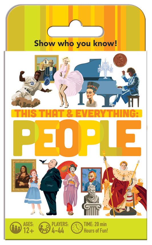 This, That & Everything Card Game - People - Pack of 70