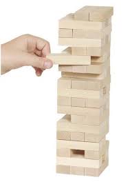 Small Tumbling Tower Blocks - 22cm