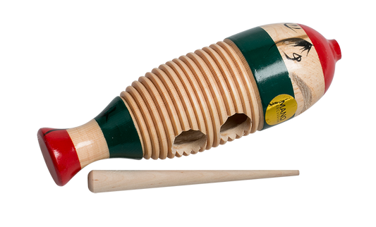 Wooden Musical Fish Guiro - Each